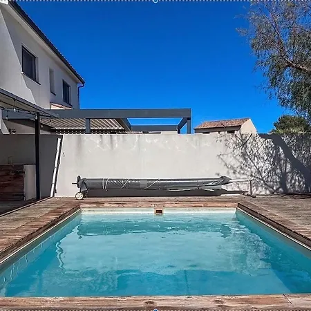 Villa Entre Herault&aude à 15 Minutes Des Plages Lespignan
